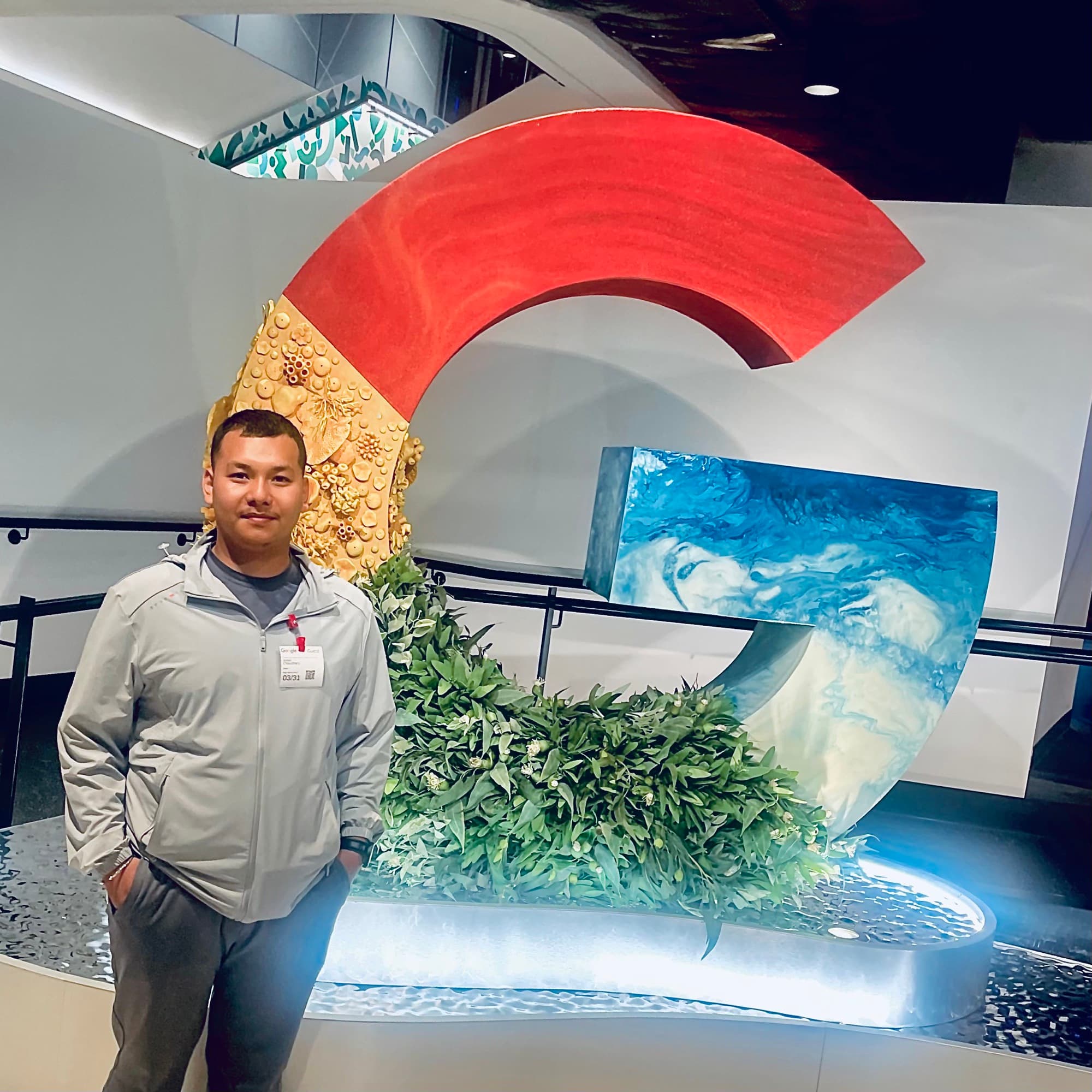 Google Australia visit visual